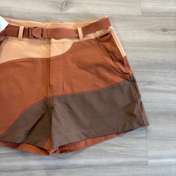 NWT Outdoor Voices Rectrek Colorblock Shorts 3” Inseam Women XS Zion Hiking - Picture 4 of 6